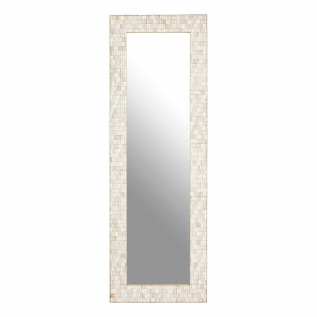 Westview Solid Wood Flat Wall Mirror