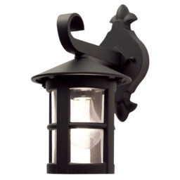 Flor Matte Black 34.5cm H Outdoor Wall Lantern
