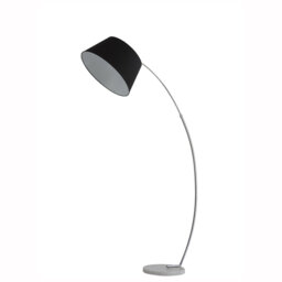 Amonii 177cm Chrome Floor Lamp