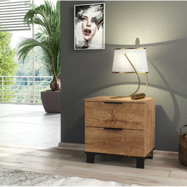 Cozy 50cm W 2 - Drawer Chest of Drawers
