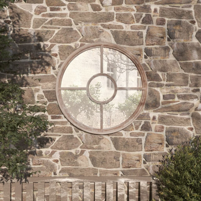 SaintCroix Metal Flat Wall Mirror