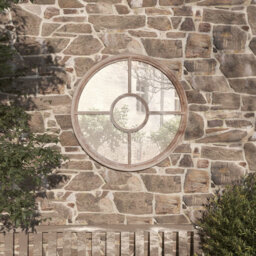 SaintCroix Metal Flat Wall Mirror