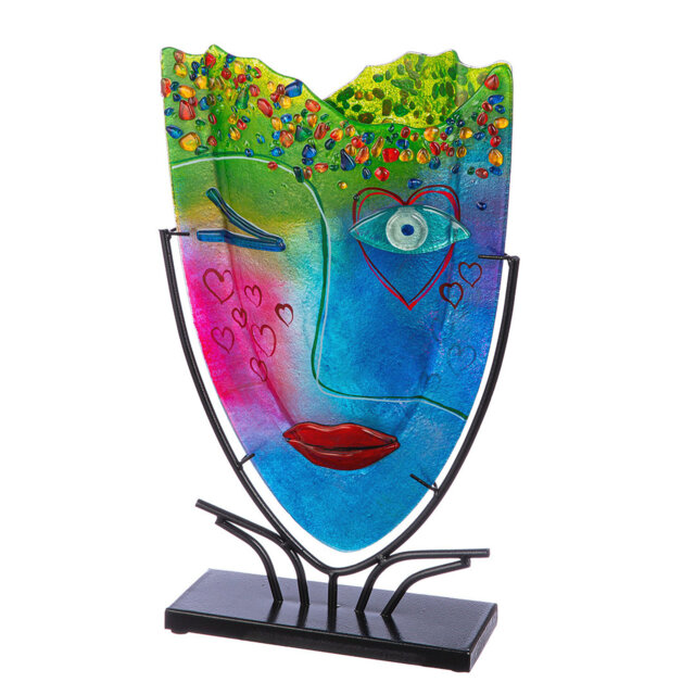 Cono Handmade Glass Floor Vase