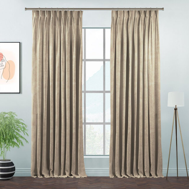 Room Darkening Single Curtain Panel