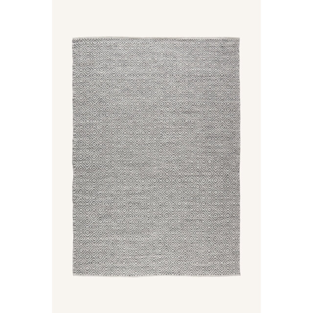 Laima Flatweave Wool Brown/White Rug