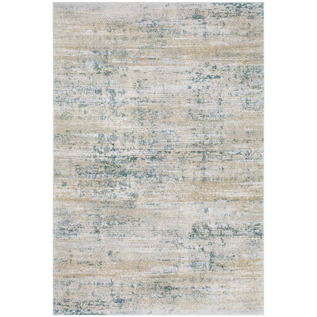 Aario Stella Machine Woven Cream/Blue/Gold Rug
