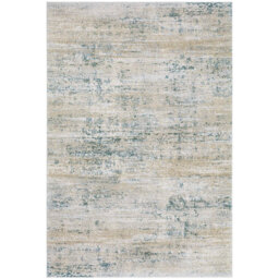 Aario Stella Machine Woven Cream/Blue/Gold Rug