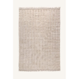 Kettlersville Hand Tufted Cotton Beige Rug