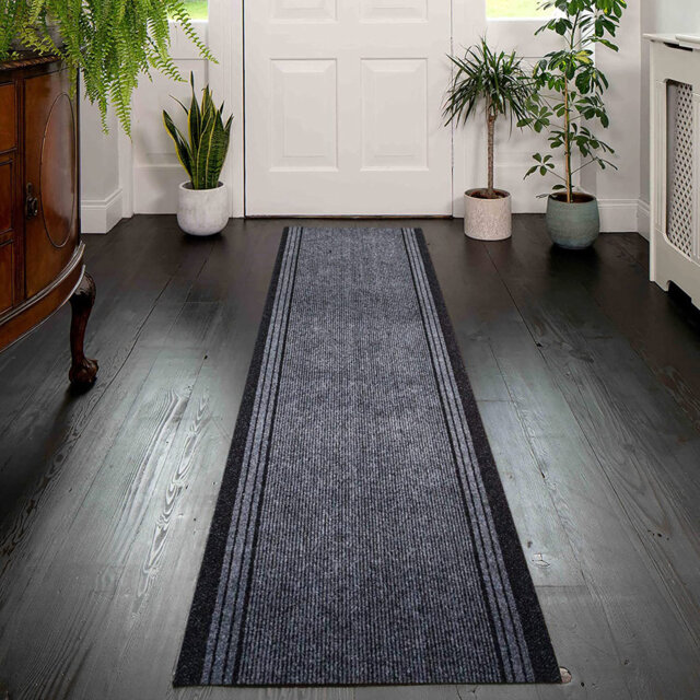 Accursio Black/Grey Indoor/Outdoor Rug