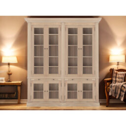 Ehman 240cm H x 200cm W Library Bookcase