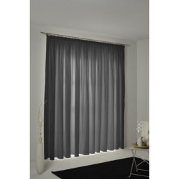 Uni Collection 100% Cotton Room Darkening Curtain Single Panel