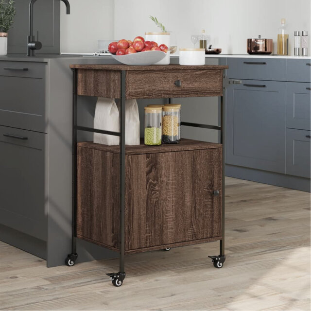 Nevis Metal Bar Cart
