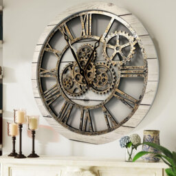 Solid Wood Wall Clock