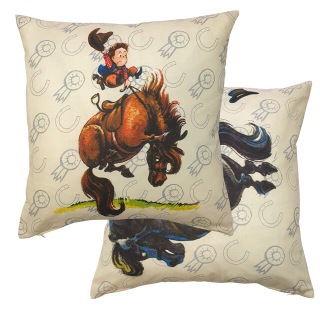 THELWELL ANTICS  DES 2 Cushion Cover