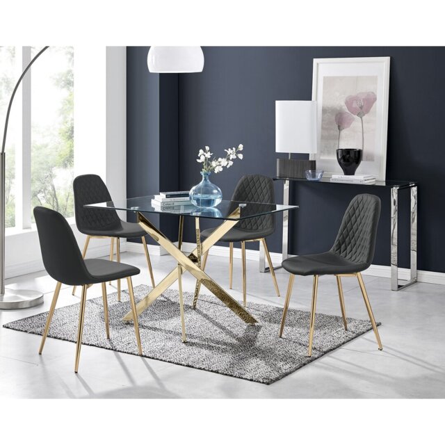 Lenworth 4 - Person Dining Set