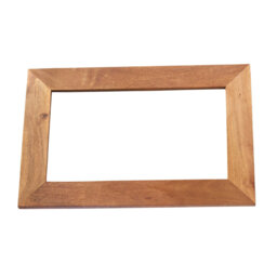 Juni Wood Rectangle Wall Mirror