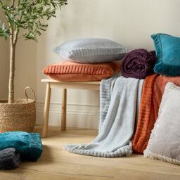 Velvet And Faux Fur 150x200cm Blanket Throw