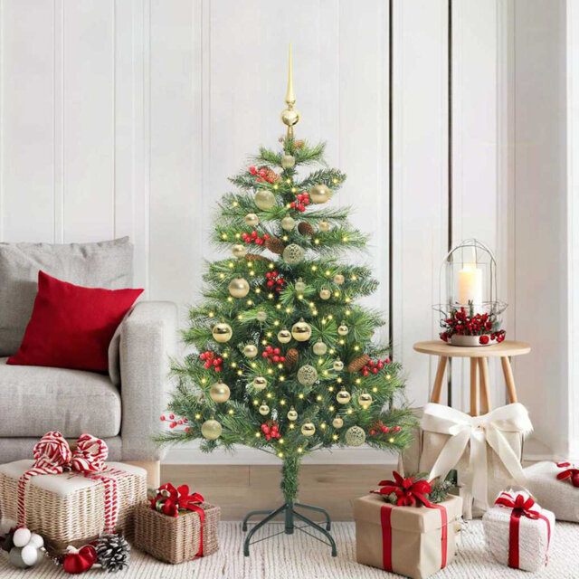 150cm H Lighted Artificial Christmas Tree