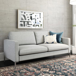 Broche 3 Seater Linen Sofa