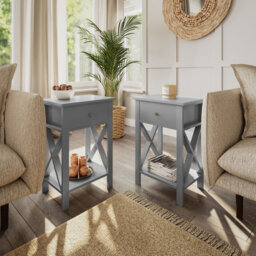 Steigerwald Solid Wood Side Table Set