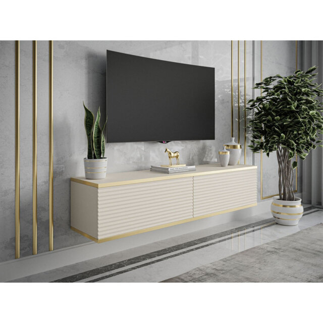 "Aliyyah Unfinished TV Stand for TVs up to 65"""