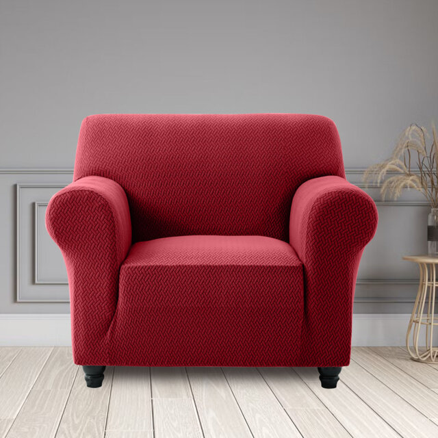 Stretch Sofa Slipcover – Elastic Fitted Spandex Couch Protector - Machine Washable, Anti-Slip, Pet & Kid Friendly - 1-4 Seater Sofa Covers