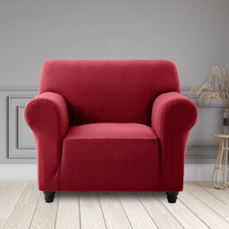 Stretch Sofa Slipcover – Elastic Fitted Spandex Couch Protector - Machine Washable, Anti-Slip, Pet & Kid Friendly - 1-4 Seater Sofa Covers