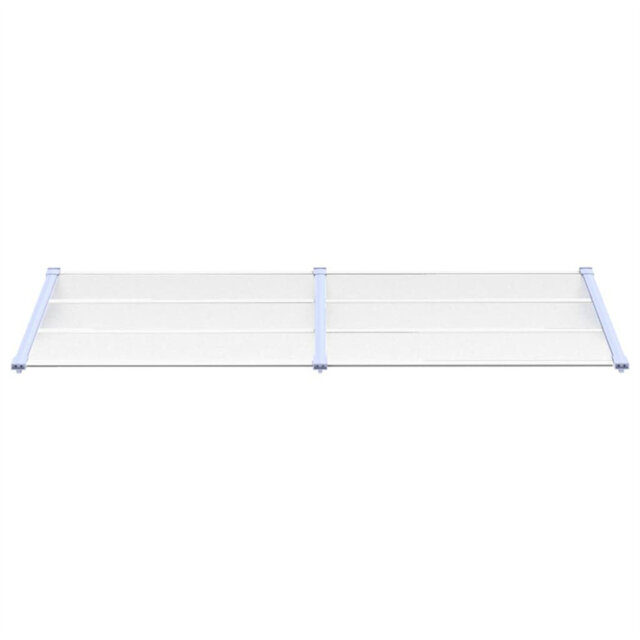 Dakota Fields 90cm D Polycarbonate Cover Retractable Door / Window Awning