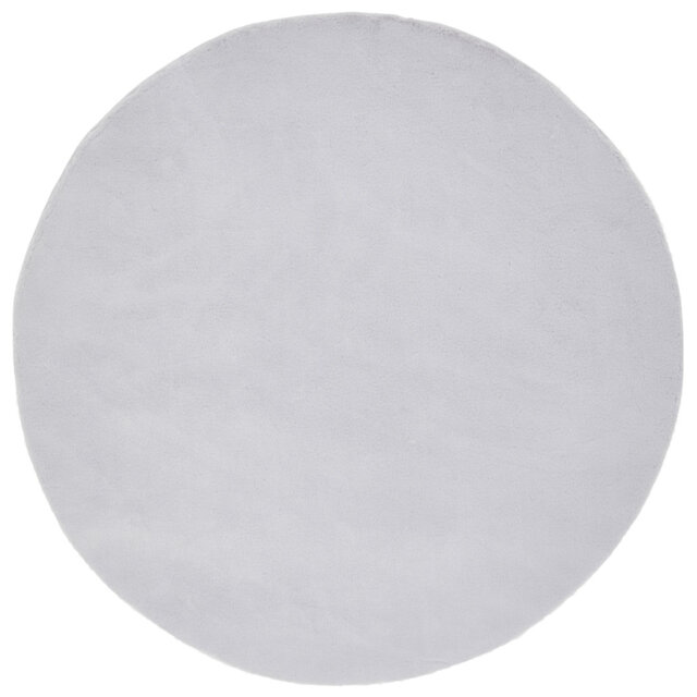 Peters Ultrasoft Faux Fur Indoor Grey Rug