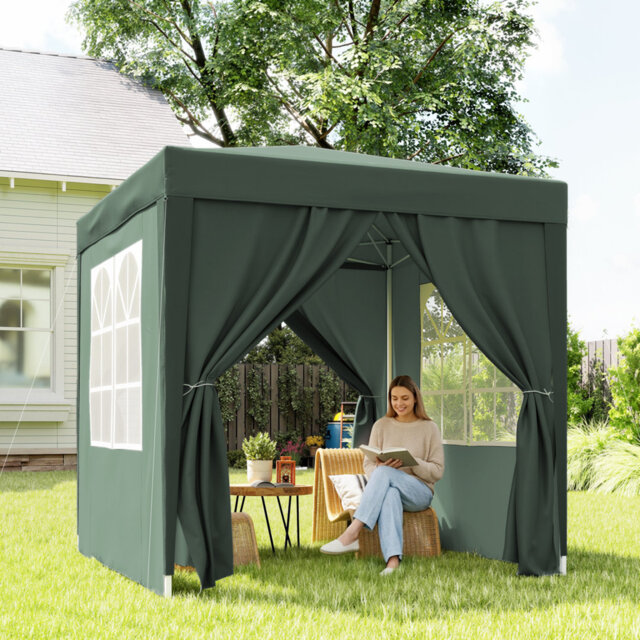 2m x 2m Steel Pop-Up Gazebo