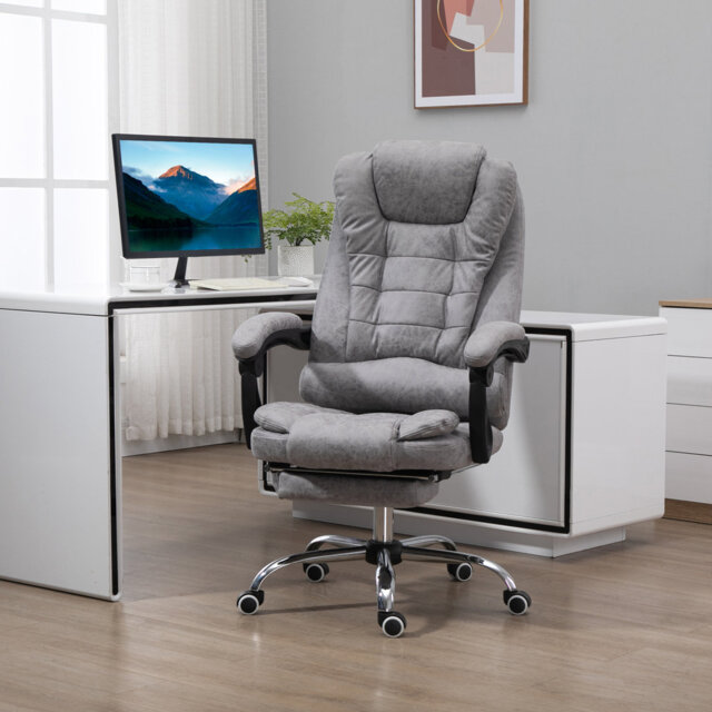 Barkett Upholstered Executive Chair with Massage Feature