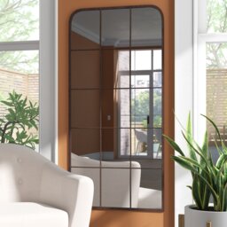 Jiminez Metal Flat Wall Mirror