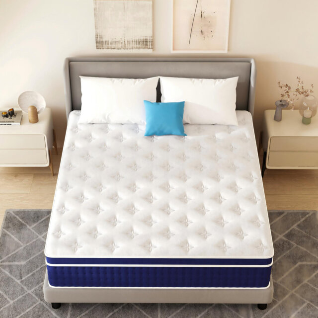 27cm Medium Gel Memory Foam Pocket Sprung Mattress