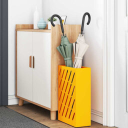 Umbrella Stand With Storage 28 X 12 X 41 Cm Steel