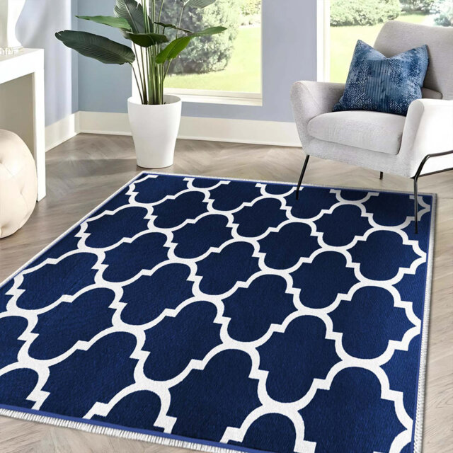 Printed Area Rug – Soft, Durable, Fade-Resistant Floor Decor For Living Room & Bedroom