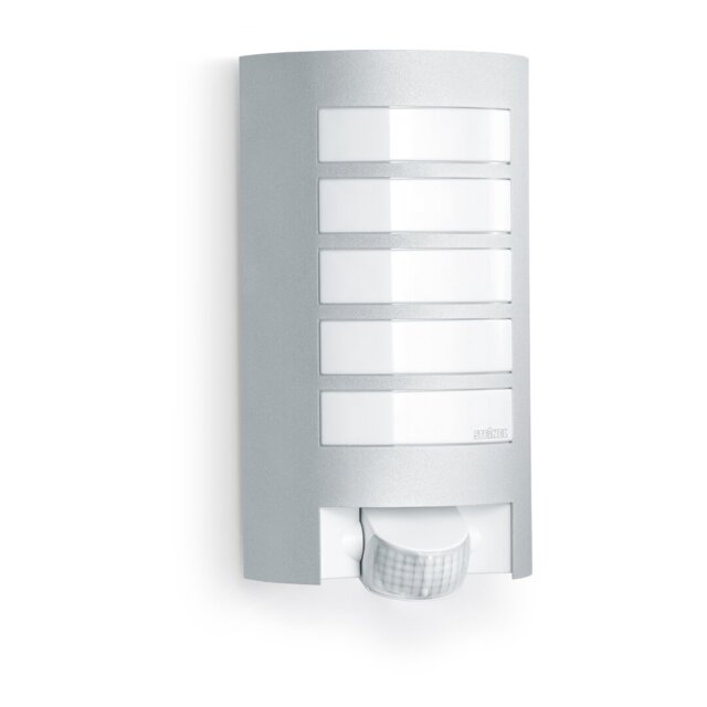 Outdoor Wall Light L 12 S with Motion Sensor E27 Aluminium