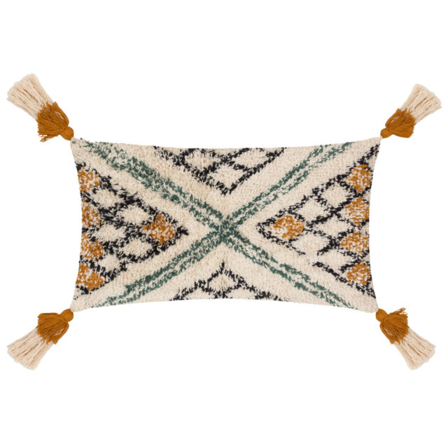Atlas Geometric Rectangular Cushion