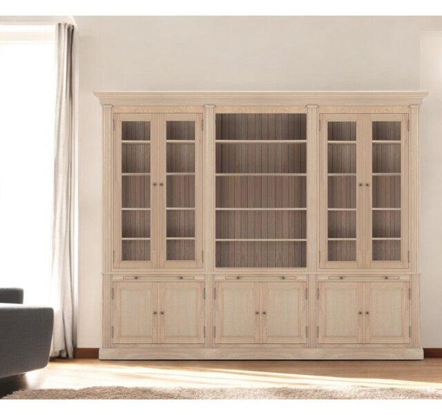 Amali 609.6cm H x 762cm W Library Bookcase