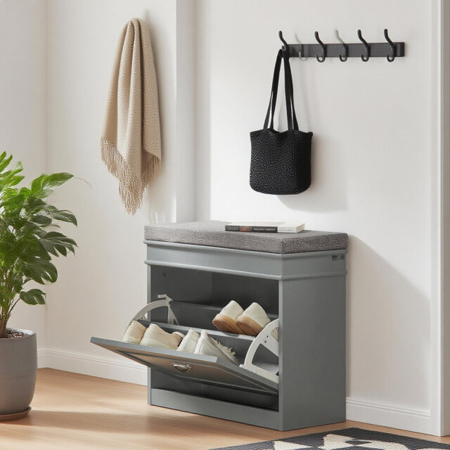 Moriah Shoe Cabinet for 6 Pairs of Shoes