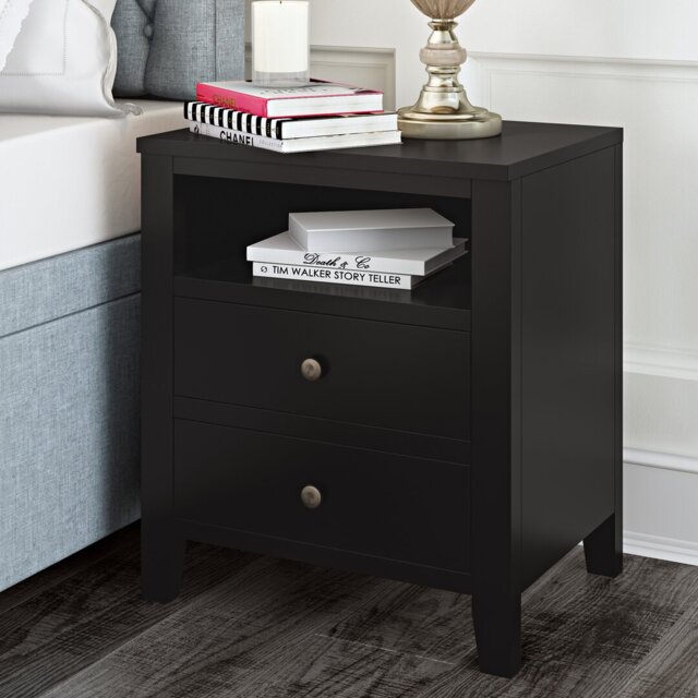 Kingsbridge 2 Drawer Bedside Table