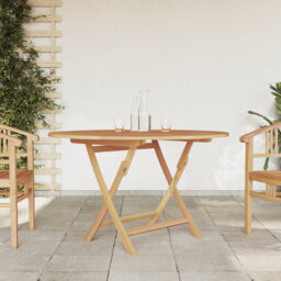 Ulus Folding Garden Table 110x75 cm Solid Wood Teak