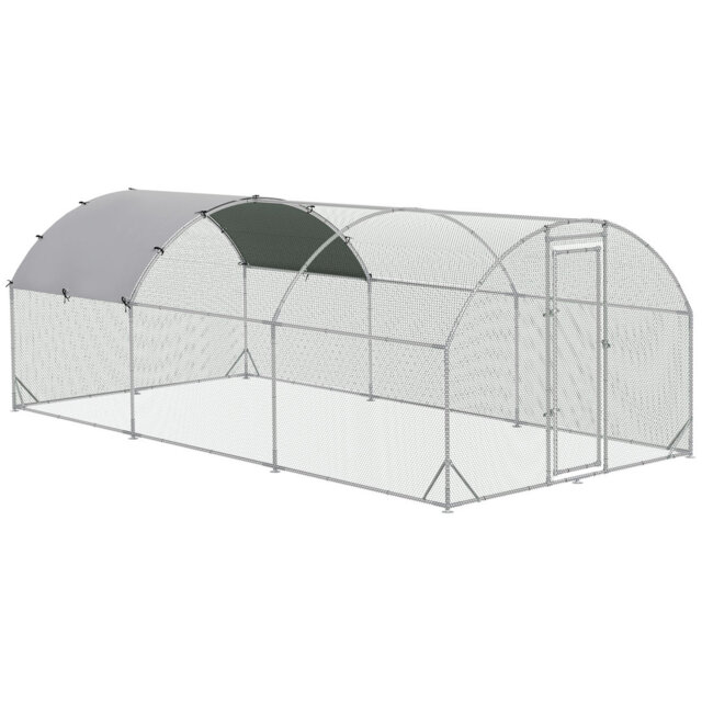 15.96m² Chicken Run For Up To 18 Chickens