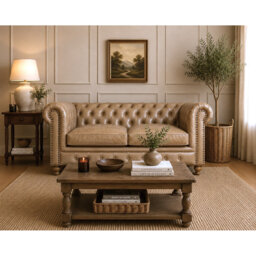2 Seater Leather Sofa