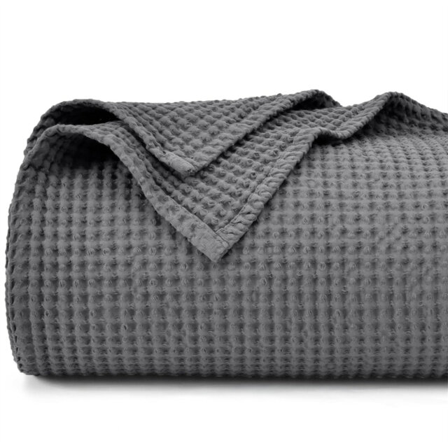 Pre-Washed Soft Lightweight Throw Blanket For All Season- Perfect Blanket Layer For Couch Bed