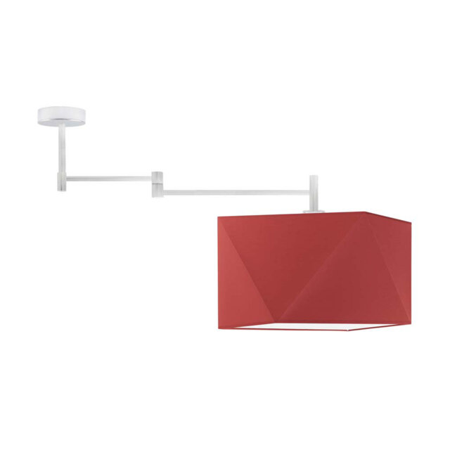 Demarie Fabric Semi Flush Mount