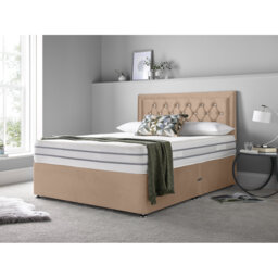 Muskingum Upholstered Bed with Mattress