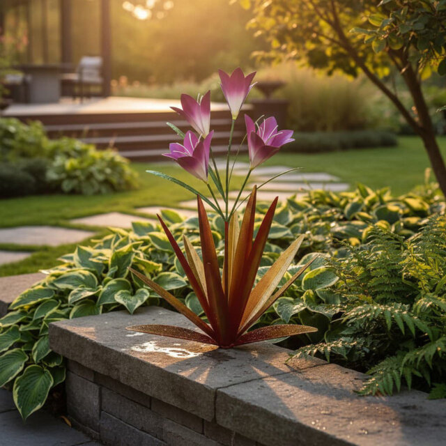 Metal Garden Statue