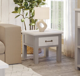 Makeba Solid Wood End Table