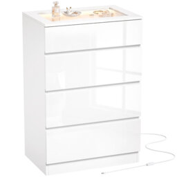 60 cm W Chest of 4 Drawers