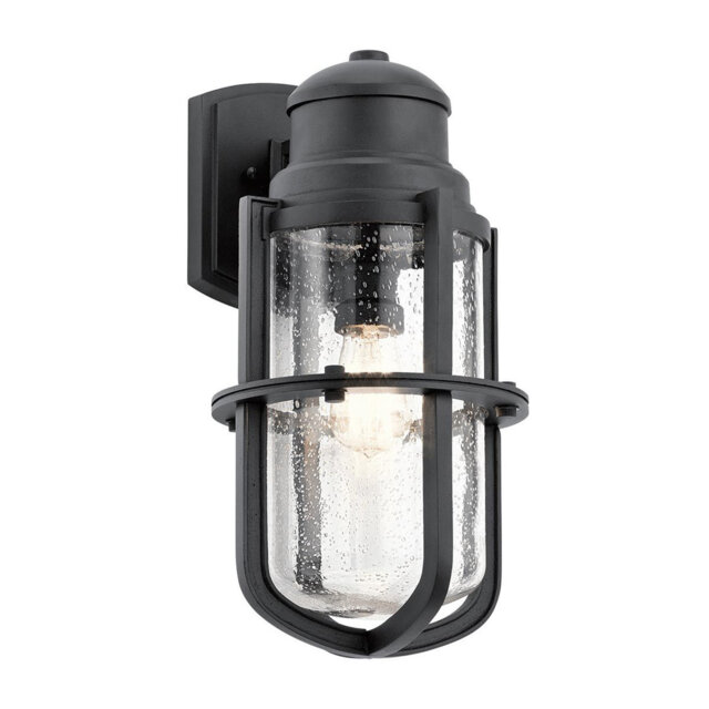 Lakemont Black Outdoor Wall Lantern